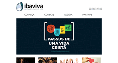 Desktop Screenshot of ibaviva.com.br