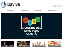 Tablet Screenshot of ibaviva.com.br